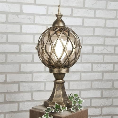 Купить Светильник Elektrostandard Sirius S Е27 60 Вт черное золото садово-парковый по низкой цене