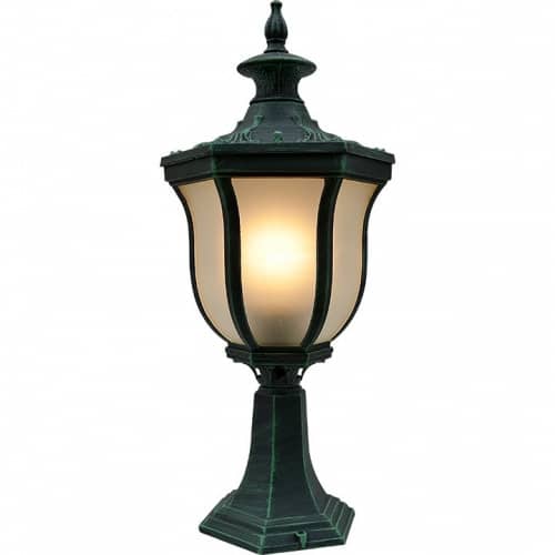 Купить Светильник Elektrostandard Taurus S GLXT-1458S Е27 60 Вт малахит садово-парковый по низкой цене