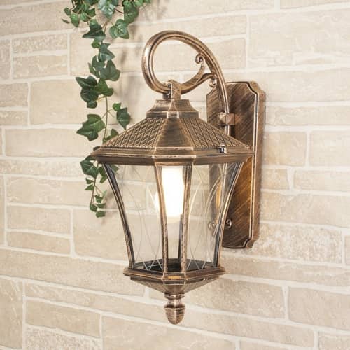 Купить Светильник Elektrostandard Virgo D GLXT-1450D Е27 60 Вт черное золото садово-парковый по низкой цене