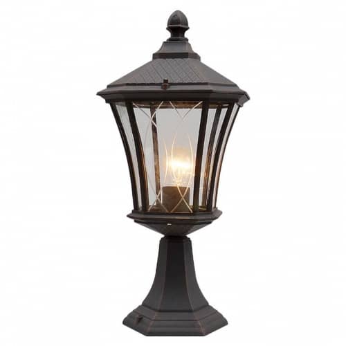 Купить Светильник Elektrostandard Virgo S GLXT-1450S Е27 60 Вт капучино садово-парковый по низкой цене