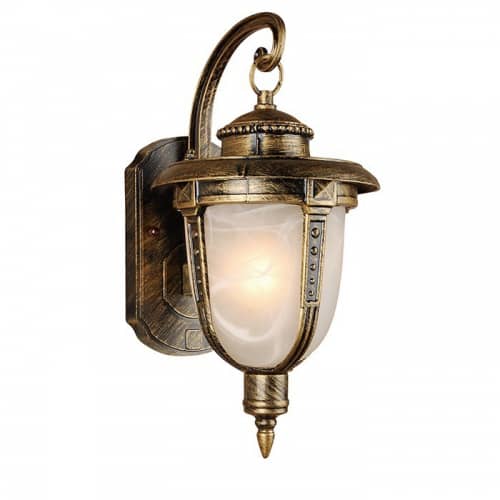 Купить Светильник Elektrostandard Atlas D GLYF-2010D Е27 60 Вт черное золото садово-парковый по низкой цене