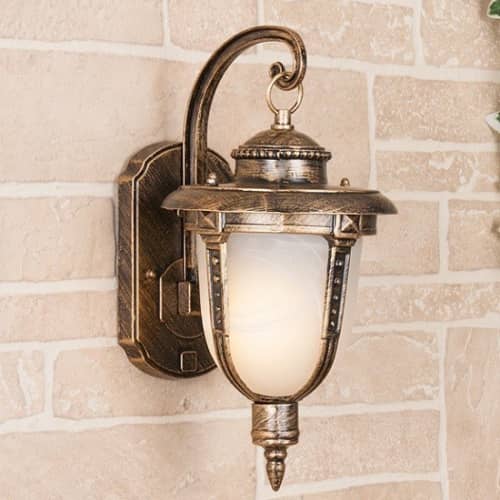 Купить Светильник Elektrostandard Atlas D GLYF-2010D Е27 60 Вт черное золото садово-парковый по низкой цене