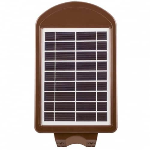 Купить Светильник Feron SP2331 LED 2 Вт на солнечной батарее с датчиком движения коричневый уличный по низкой цене