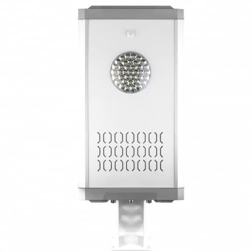 Купить Светильник Feron SP2337 LED 12 Вт на солнечной батарее с датчиком движения серый уличный по низкой цене