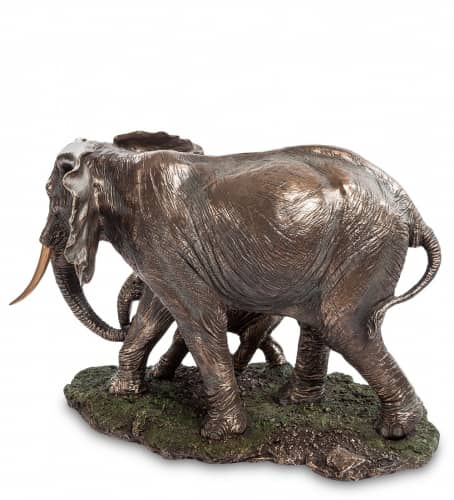 Купить Статуэтка Veronese Слон с детенышем WS-772 по низкой цене