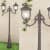 Купить Фонарный столб Elektrostandard Sculptor F/2 GLXT-1407F/2 Е27 2х60 Вт капучино садово-парковый по низкой цене