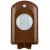 Купить Светильник Feron SP2331 LED 2 Вт на солнечной батарее с датчиком движения коричневый уличный по низкой цене