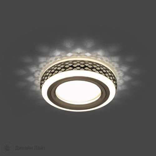 Купить Светильник Gauss Backlight BL082 бронза/белый Gu5.3 3W Led 3000K встраиваемый по низкой цене