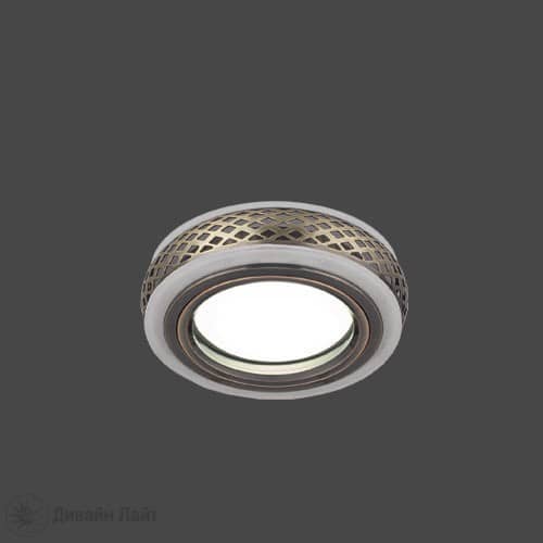 Купить Светильник Gauss Backlight BL082 бронза/белый Gu5.3 3W Led 3000K встраиваемый по низкой цене