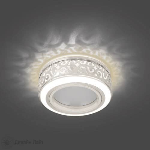 Купить Светильник Gauss Backlight BL090 белый Gu5.3 3W Led 3000K встраиваемый по низкой цене