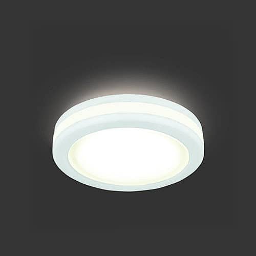 Купить Светильник Gauss Backlight BL098 белый Gu5.3 5W Led 3000K встраиваемый по низкой цене
