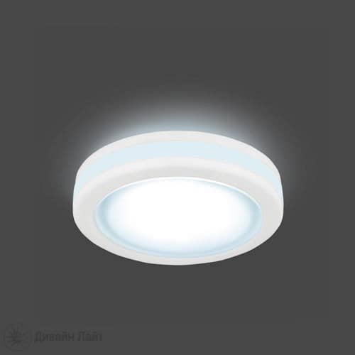 Купить Светильник Gauss Backlight BL103 белый Gu5.3 8W Led 4000K встраиваемый по низкой цене