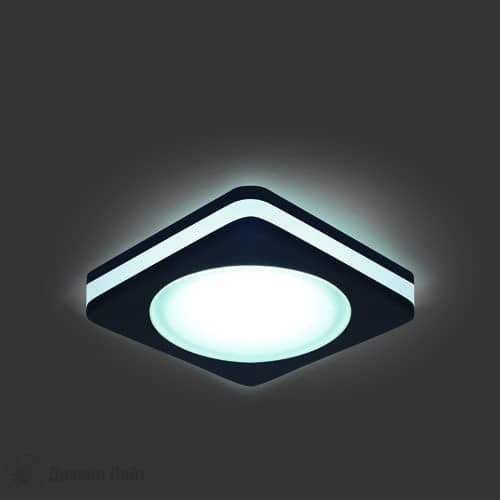 Купить Светильник Gauss Backlight BL109 черный Gu5.3 5W Led 4000K встраиваемый по низкой цене