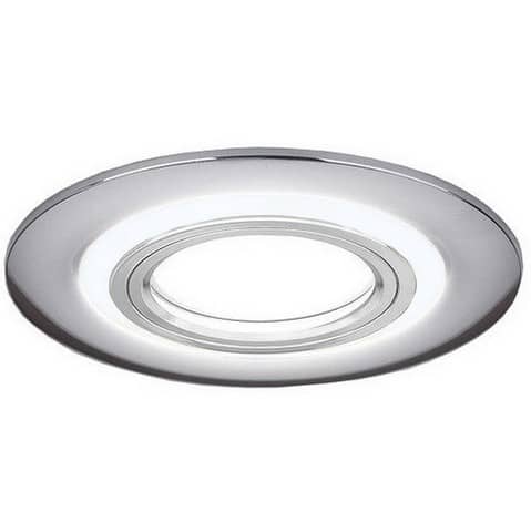 Купить Светильник Gauss Backlight BL141 хром Gu5.3 3W Led 3000K встраиваемый по низкой цене