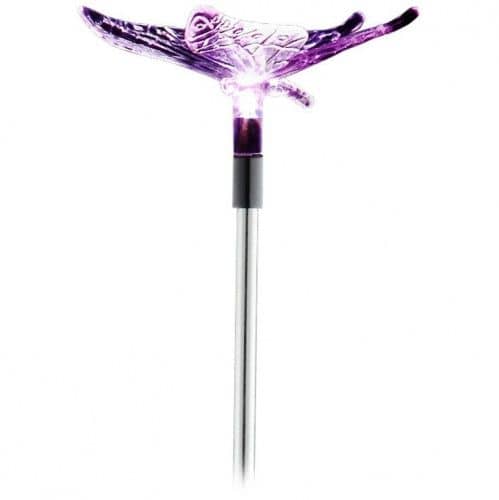 Купить Светильник Старт Сад 1LED Бабочка на солнечной батарее светодиодный ландшафтный по низкой цене