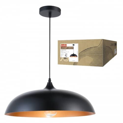 Купить Светильник Fametto Vintage DLC-V105-1001 Black E27 60W 220V подвесной по низкой цене