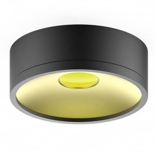 Купить Светильник Gauss Overhead HD026 черный/золото 12W 3000К IP20 светодиодный по низкой цене