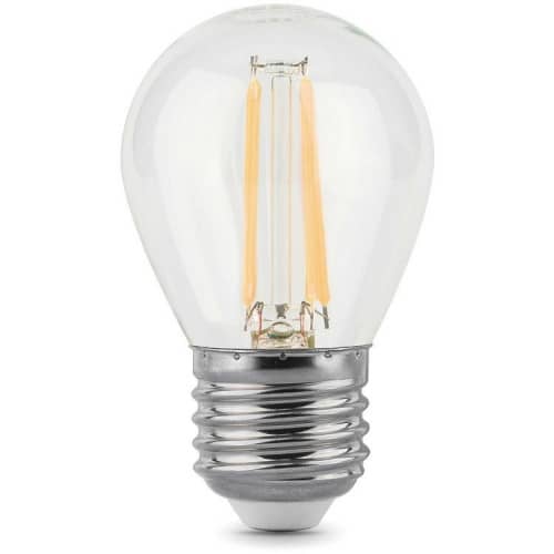 Купить Лампа Gauss 105802205-D Filament Globe 5W E27 4100K dimmable светодиодная по низкой цене