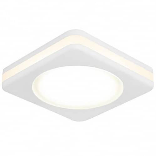 Купить Светильник Gauss Backlight BL100 белый Gu5.3 5W Led 3000K встраиваемый по низкой цене