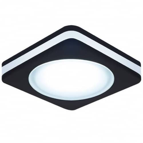 Купить Светильник Gauss Backlight BL109 черный Gu5.3 5W Led 4000K встраиваемый по низкой цене