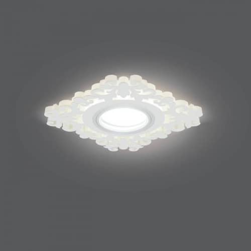 Купить Светильник Gauss Backlight BL131 белый Gu5.3 3W Led 3000K встраиваемый по низкой цене