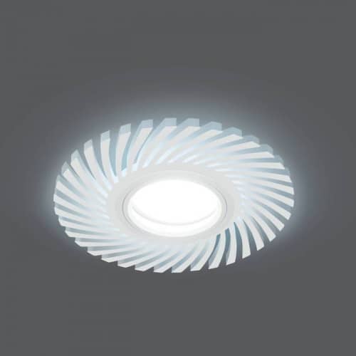 Купить Светильник Gauss Backlight BL133 белый Gu5.3 3W Led 4000K встраиваемый по низкой цене