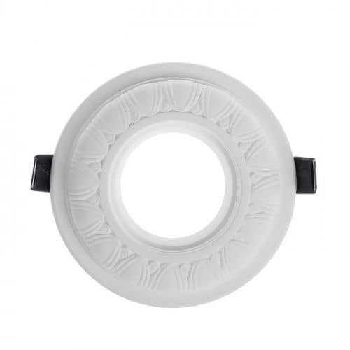 Купить Светильник Gauss Gypsum GY008 белый, Gu5.3 50W встраиваемый по низкой цене