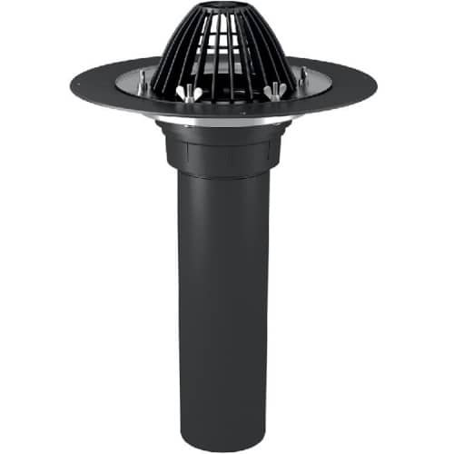 Купить Воронка Технониколь ВФ с обжимным фланцем 110х450 мм по низкой цене