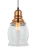 Купить Светильник Fametto Vintage DLC-V401-1006 Copper E27 60W 220V подвесной по низкой цене