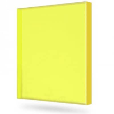 Купить Поликарбонат Borrex монолитный желтый 6 мм по низкой цене