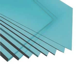 Купить Поликарбонат Borrex монолитный бирюзовый 10 мм по низкой цене