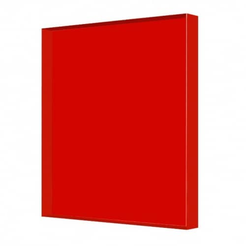 Купить Поликарбонат Borrex монолитный красный 3 мм по низкой цене