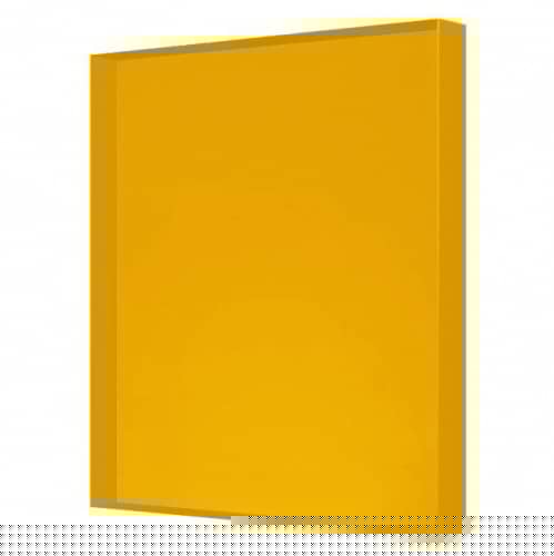 Купить Поликарбонат Borrex монолитный оранжевый 12 мм по низкой цене