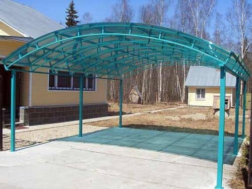 Купить Поликарбонат Skyglass сотовый бирюзовый 8 мм 2,1х6 м по низкой цене