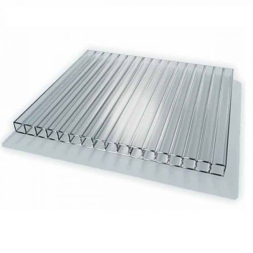 Купить Поликарбонат Wöggel сотовый прозрачный 4 мм 2,1х6 м по низкой цене