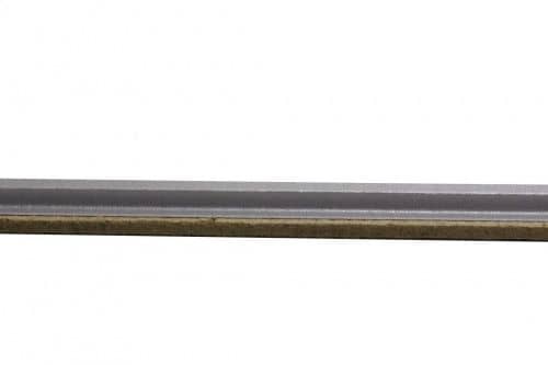 Планка для МДФ панелей Wand der Welt Quadro Алюминий расшивочная №915 2800х6х13 мм