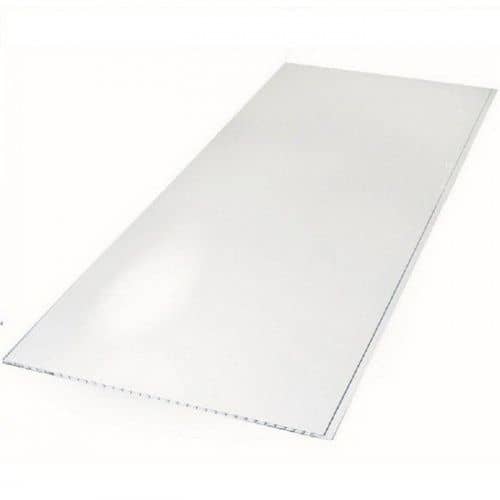 Стеновая панель ПВХ Панельпласт глянцевая белая 3000х375 мм