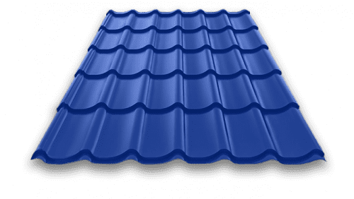 Купить Металлочерепица ВИК Супермонтеррей 25 1180х0.5 мм по низкой цене