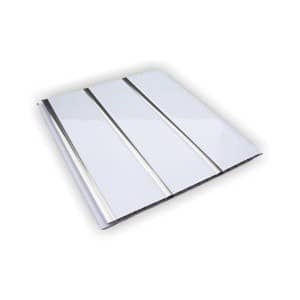 Панель ПВХ Кронапласт трехсекционная хром 3000х240 мм