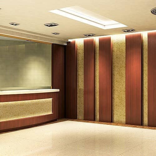 Стеновая панель Sibu Leather Line Antigua Gold 2600х1000 мм самоклеящаяся