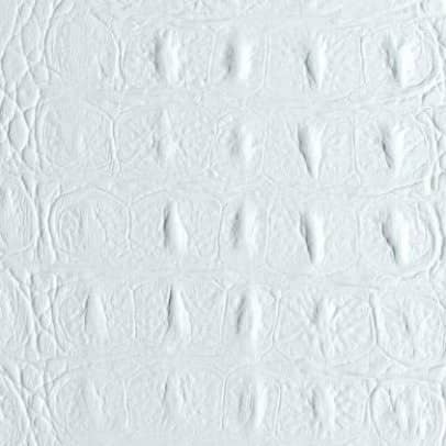 Стеновая панель Sibu Leather Line Croco White 2612х1000 мм самоклеящаяся