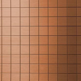 Стеновая панель Sibu Multistyle Copper Brushed Diamond самоклеящаяся 10x10 2600х1000 мм