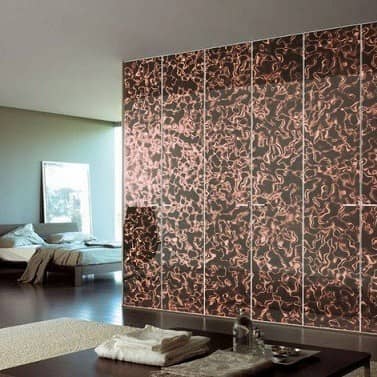 3D панель из стекла Artpole Smoggy коричневый дизайнерская 200х300 мм