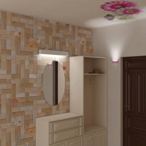 Стеновая панель ПВХ Век Квадро 2700х250 мм