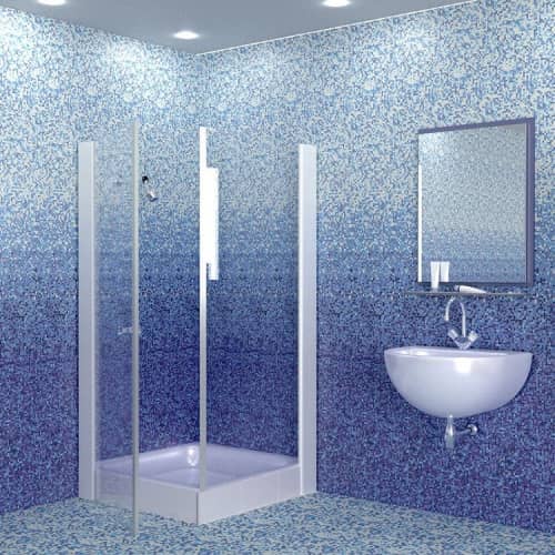 Стеновая панель ПВХ Век Мозаика Ультрамарин 2700х250 мм