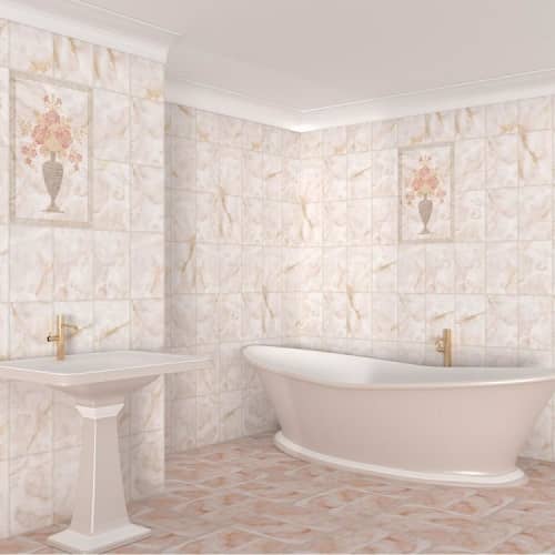 Купить Стеновая панель ПВХ Век Оникс антик фон 2700х250 мм по низкой цене