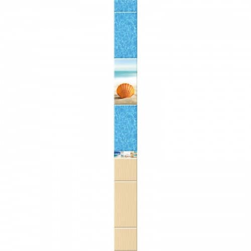 Купить Стеновая панель ПВХ Век Песчаный берег Ракушка 2700х250 мм по низкой цене