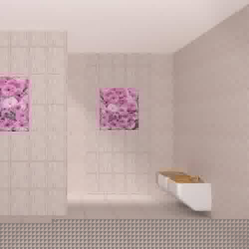 Купить Стеновая панель ПВХ Век Сентябрины мозаика фон 2700х250 мм по низкой цене