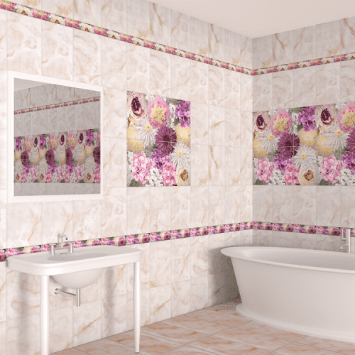 Стеновая панель ПВХ Век София фон 2700х250 мм