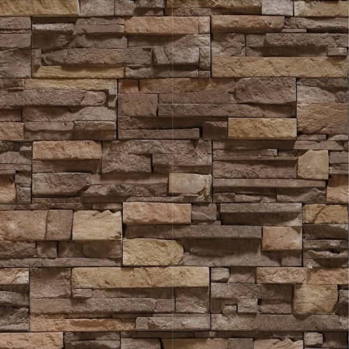 Стеновая панель ПВХ Кронапласт Unique Дикий камень 2700х250 мм